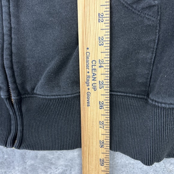 Econscious Hoodie Green Man Legendary Ales Black 2XL Asheville NC Full Zip - Picture 7 of 7